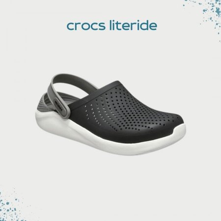 crocs literide - رمادي